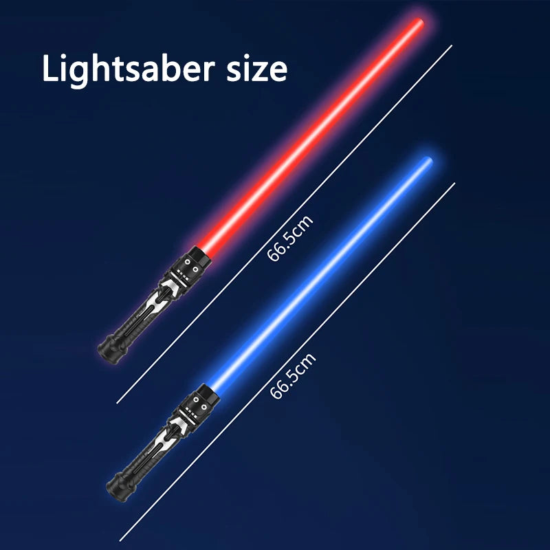 Laser Sword Lightsaber Red and Blue Double Saber